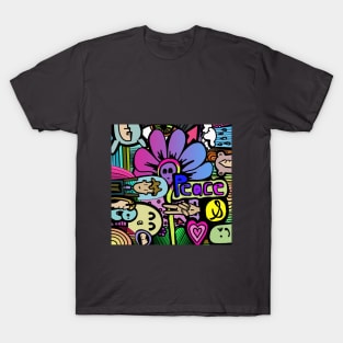 peace and heart T-Shirt